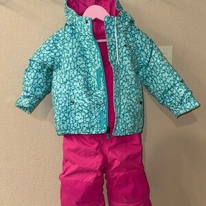 Columbia Kids snowsuit and jacket